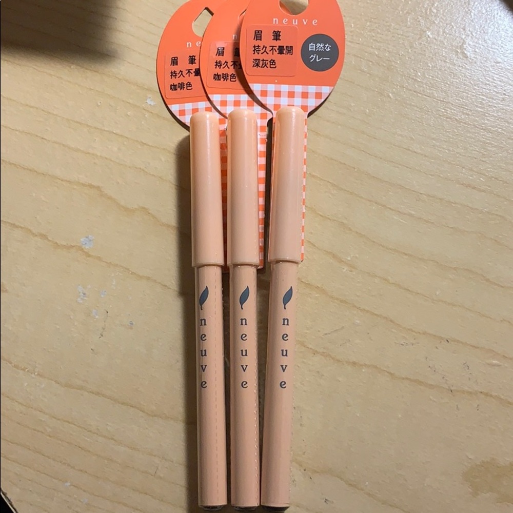 Eyebrows pencils (natural brown)
